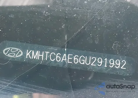 2016 Hyundai Veloster Turbo из США, поврежденный, VIN KMHTC6AE6GU291992